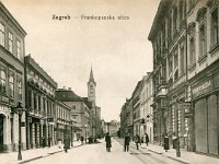 Frankopanska ulica, oko 1912. godine